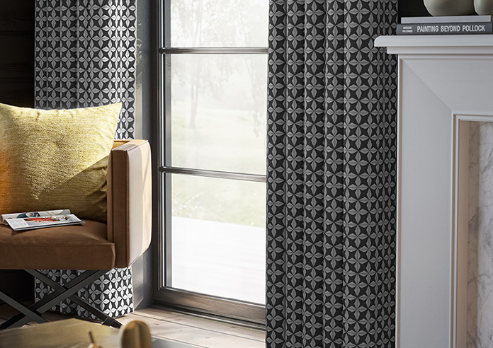 Hexgem, Onyx - Made to Measure Curtains - Image 5